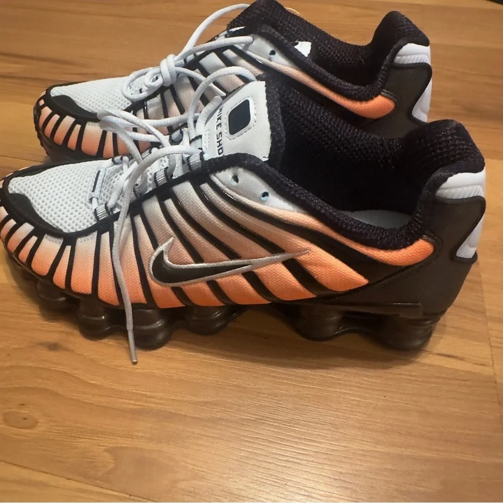 Nike Shox TL Blue Tint Orange Women’s 9.5